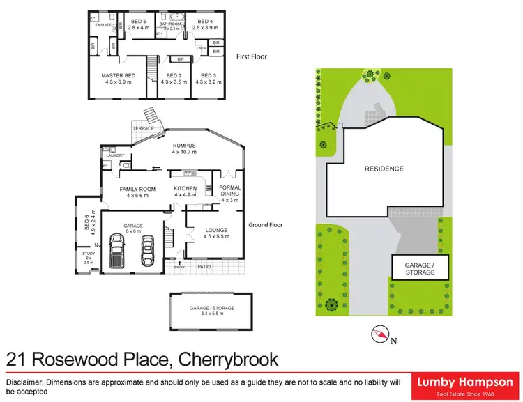 Floorplan of Homely house listing, 21 Rosewood Place, Cherrybrook NSW 2126