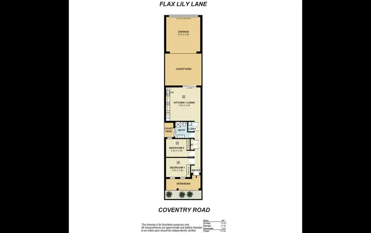 Floorplan of Homely house listing, 17 Flax-Lily Lane, Munno Para SA 5115