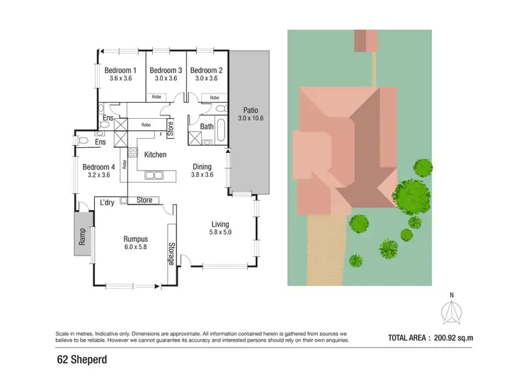 Floorplan of Homely house listing, 62 Sheperd Circuit, Kirwan QLD 4817