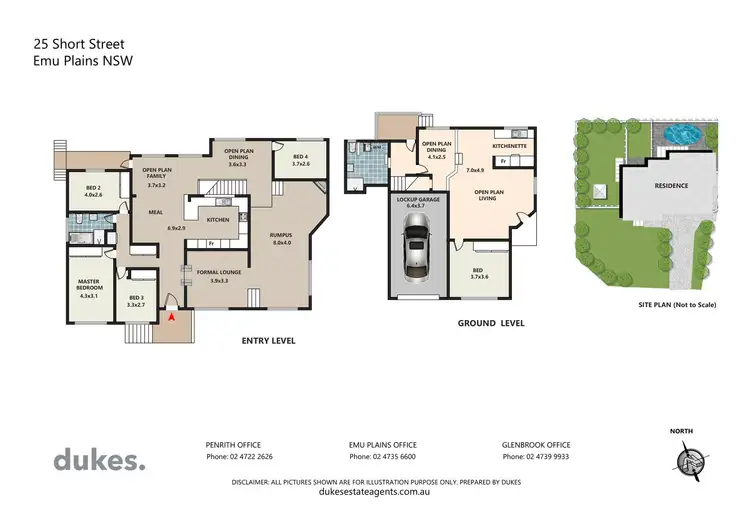 Floorplan of Homely house listing, 25 Short Street, Emu Plains NSW 2750