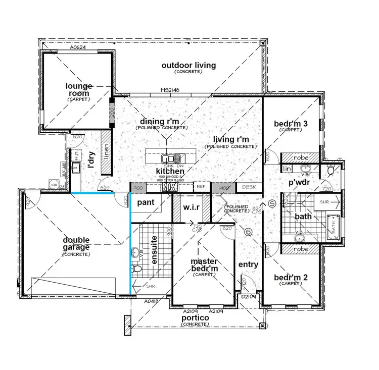 Floorplan of Homely house listing, 794 Sandilong Avenue, Irymple VIC 3498