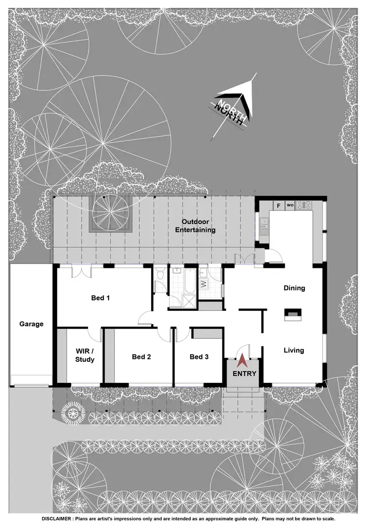 Floorplan of Homely house listing, 45 Sprent Street, Narrabundah ACT 2604