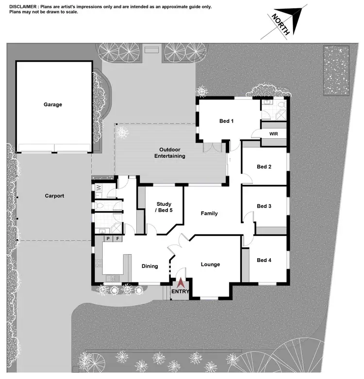 Floorplan of Homely house listing, 65 Matina Street, Narrabundah ACT 2604