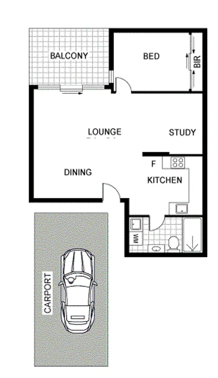 Floorplan of Homely apartment listing, 103/19 Moore Street, Moonee Ponds VIC 3039