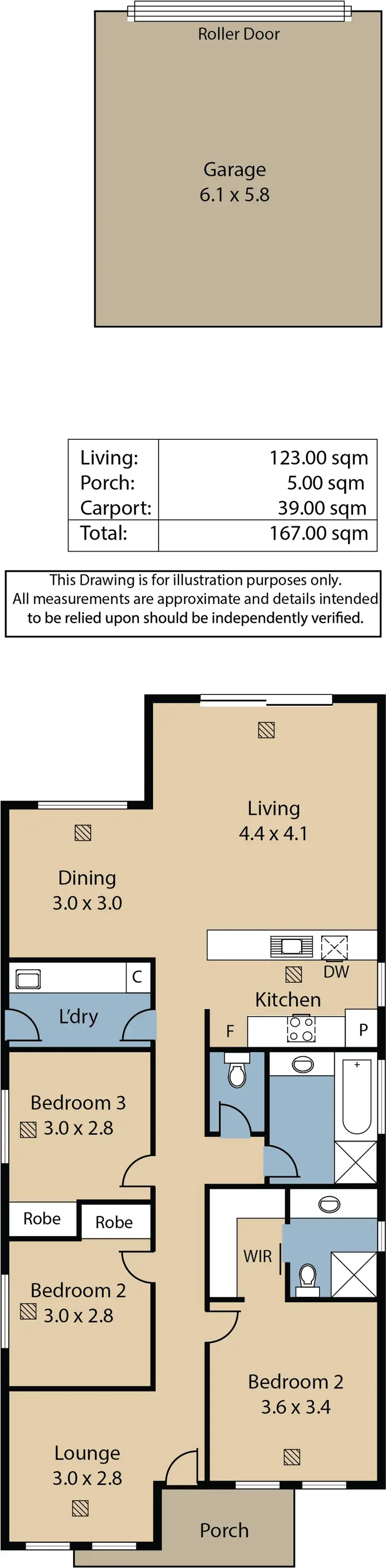 Floorplan of Homely house listing, 11 Moore Lane, Freeling SA 5372