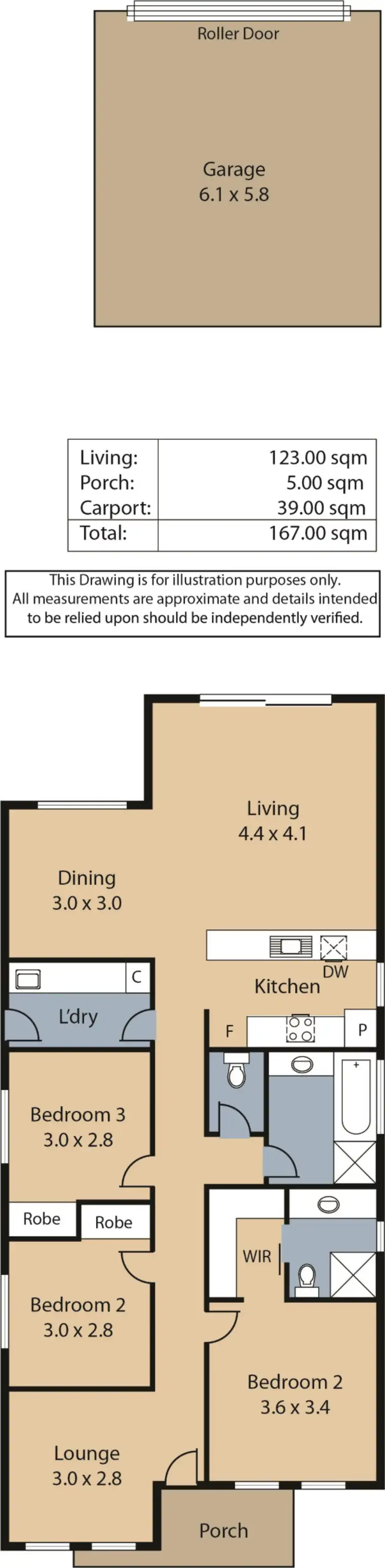 Floorplan of Homely house listing, 9 Moore Lane, Freeling SA 5372