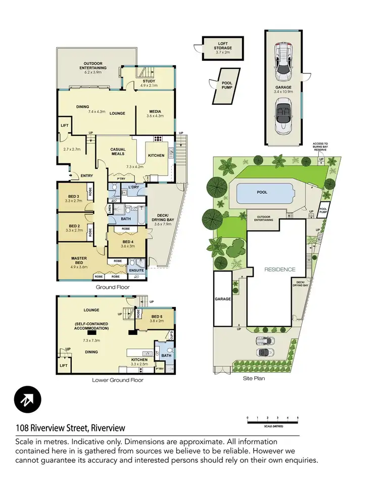 Floorplan of Homely house listing, 108 Riverview Street, Riverview NSW 2066