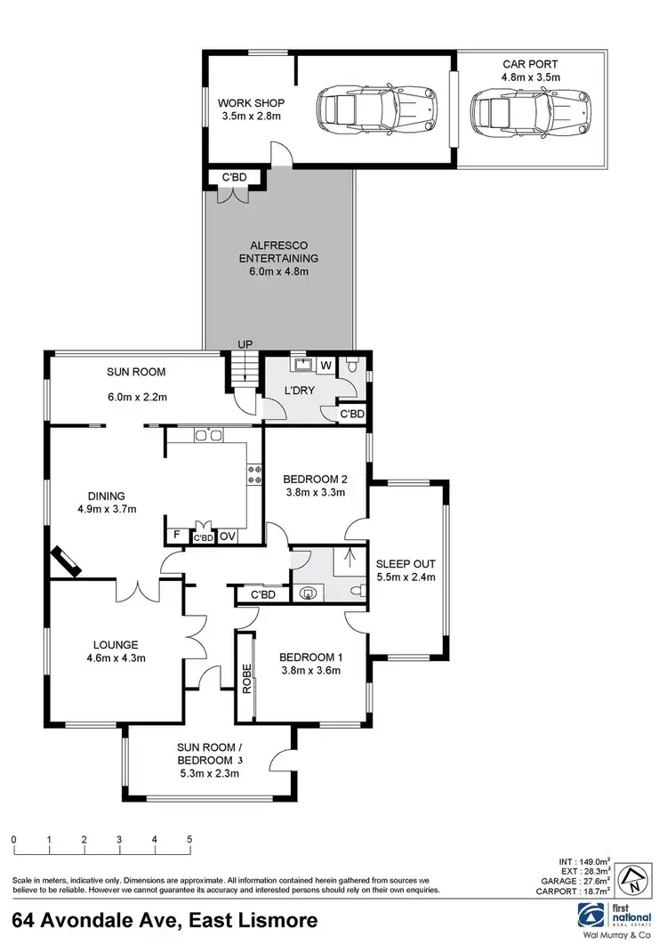 Floorplan of Homely house listing, 64 Avondale Avenue, East Lismore NSW 2480
