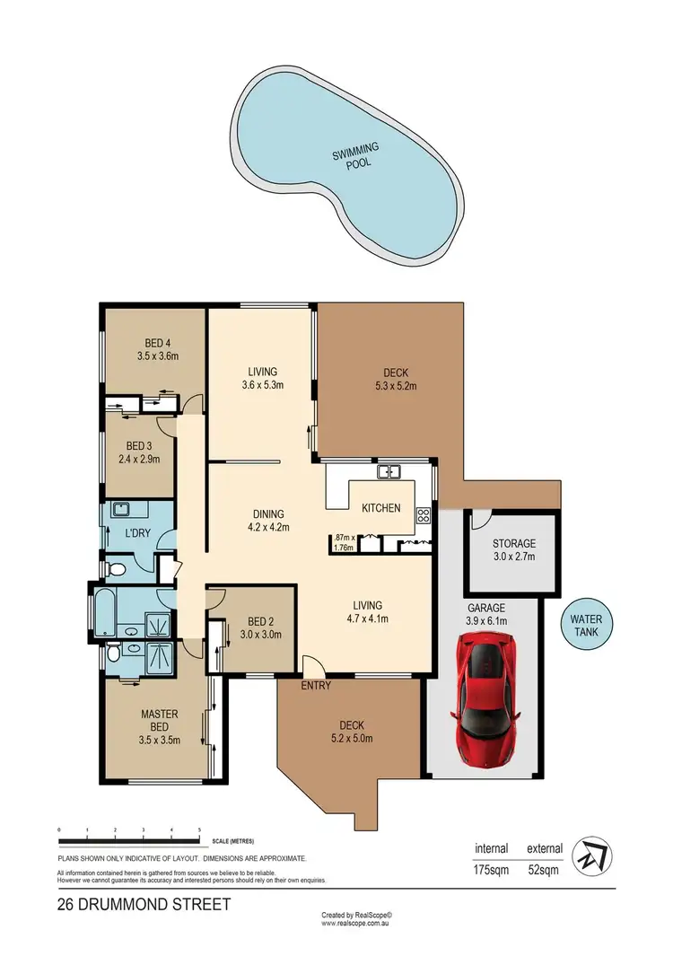 Floorplan of Homely house listing, 26 Drummond Street, Sinnamon Park QLD 4073