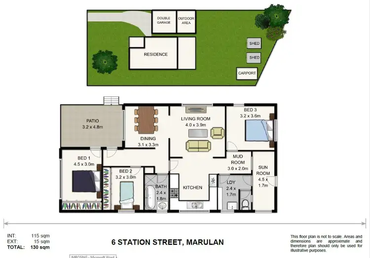 Floorplan of Homely house listing, 6 Station Street, Marulan NSW 2579