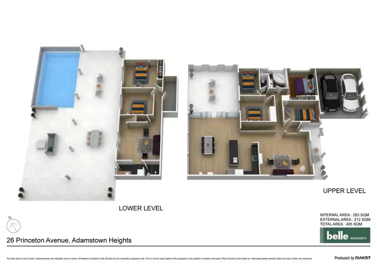Floorplan of Homely house listing, 26 Princeton Avenue, Adamstown Heights NSW 2289
