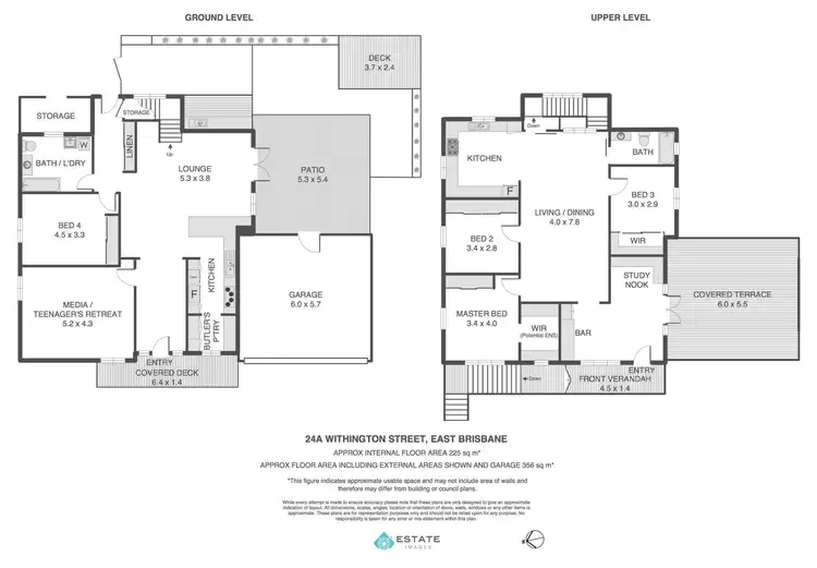 Floorplan of Homely house listing, 24A Withington Street, East Brisbane QLD 4169