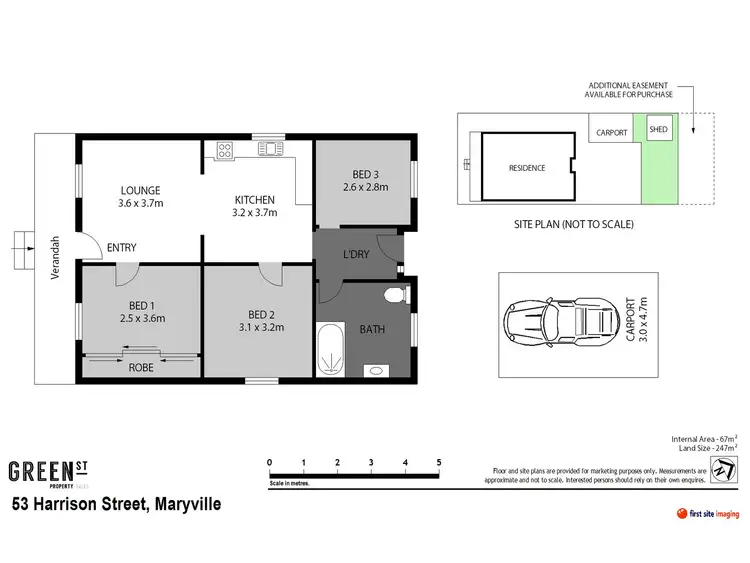 Floorplan of Homely house listing, 53 Harrison Street, Maryville NSW 2293