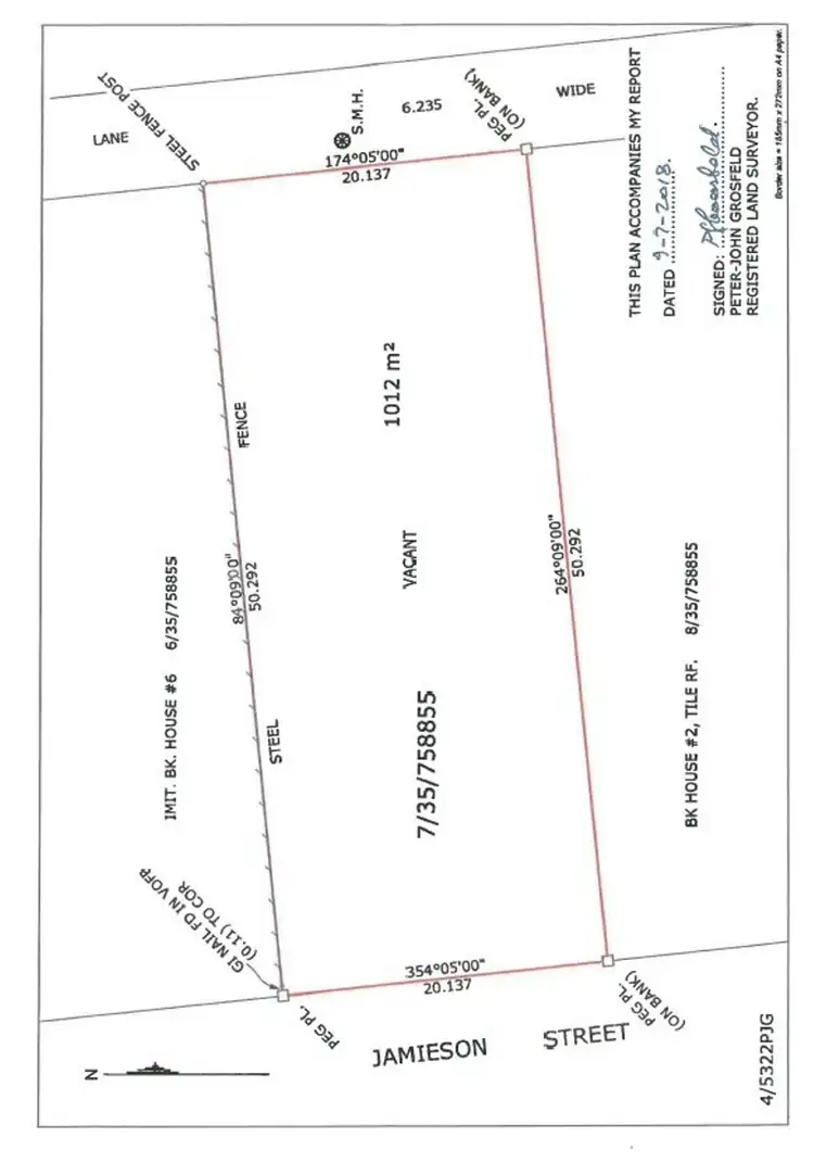 Floorplan of Homely land listing, 4 Jamieson Street, Portland NSW 2847