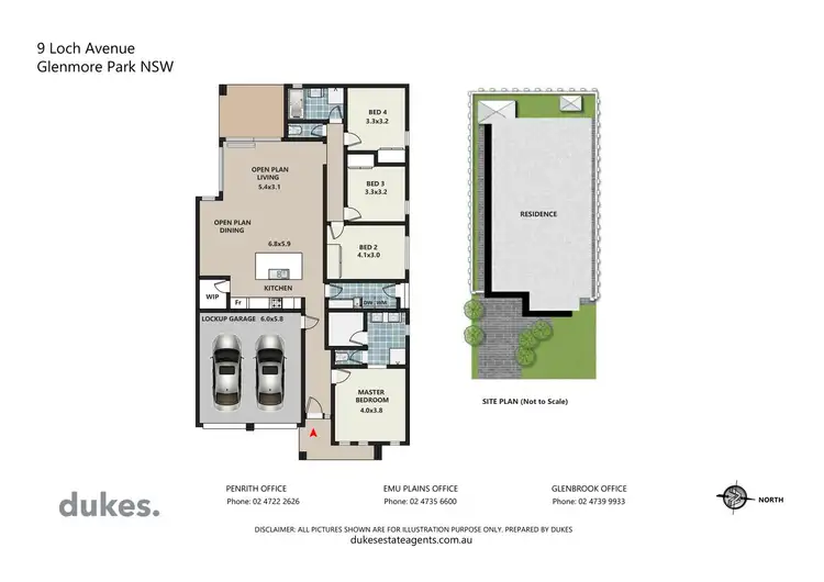 Floorplan of Homely house listing, 9 Loch Avenue, Glenmore Park NSW 2745