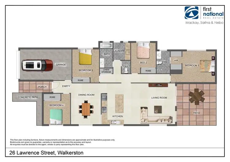 Floorplan of Homely house listing, 26 Lawrence Street, Walkerston QLD 4751