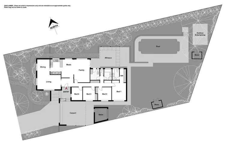 Floorplan of Homely house listing, 55 Alabaster Street, Monash ACT 2904