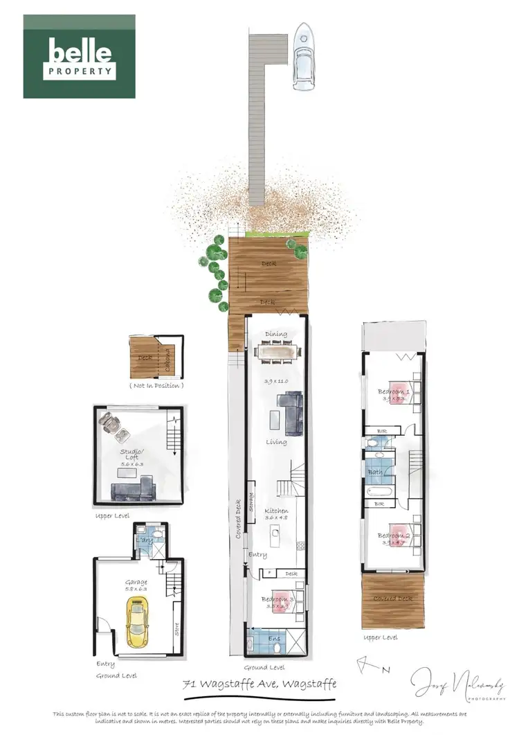 Floorplan of Homely house listing, 71 Wagstaffe Avenue, Wagstaffe NSW 2257