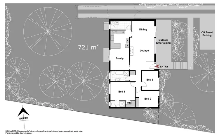 Floorplan of Homely house listing, 53 Bennelong Crescent, Macquarie ACT 2614