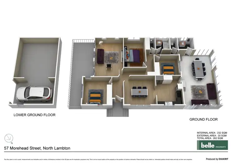 Floorplan of Homely house listing, 57 Morehead Street, North Lambton NSW 2299