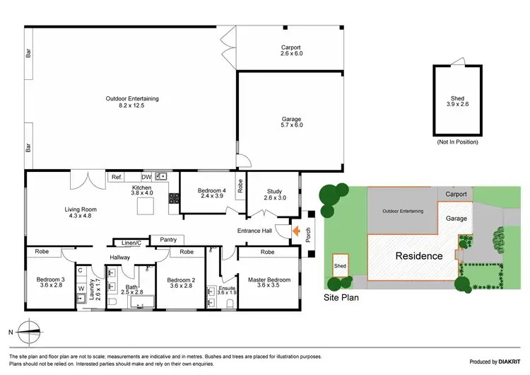 Floorplan of Homely house listing, 11 Burge Drive, Sunbury VIC 3429