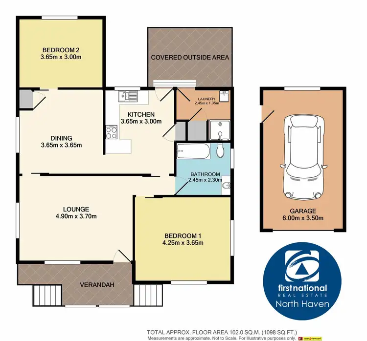 Floorplan of Homely house listing, 3 Castle Street, Laurieton NSW 2443