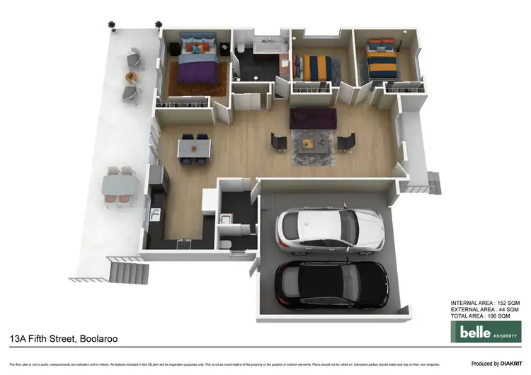 Floorplan of Homely house listing, 13A Fifth Street, Boolaroo NSW 2284