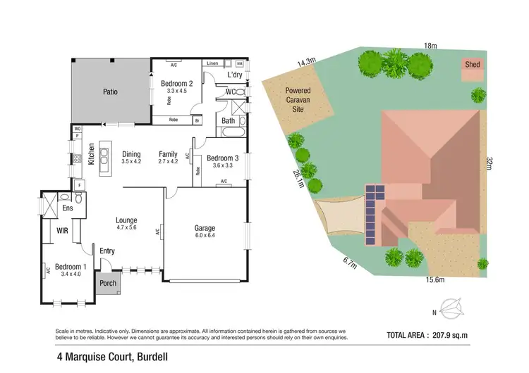 Floorplan of Homely house listing, 4 Marquise Circuit, Burdell QLD 4818