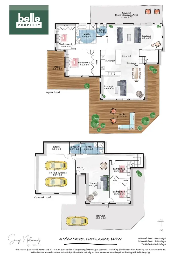 Floorplan of Homely house listing, 4 View Street, North Avoca NSW 2260