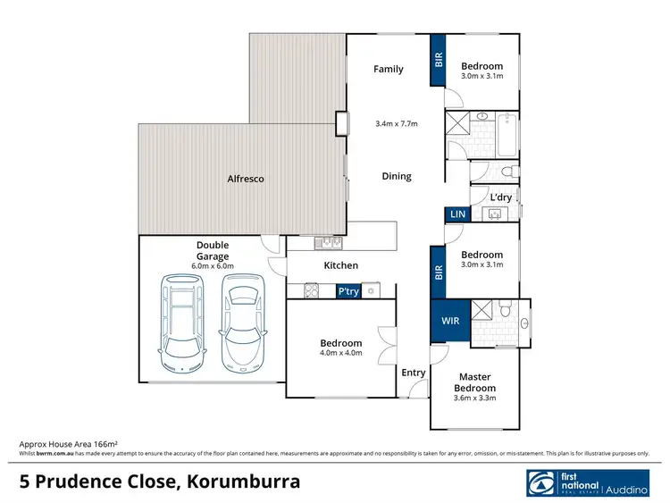 Floorplan of Homely house listing, 5 Prudence Close, Korumburra VIC 3950