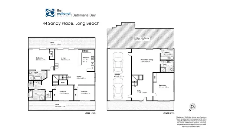 Floorplan of Homely house listing, 44 Sandy Place, Long Beach NSW 2536