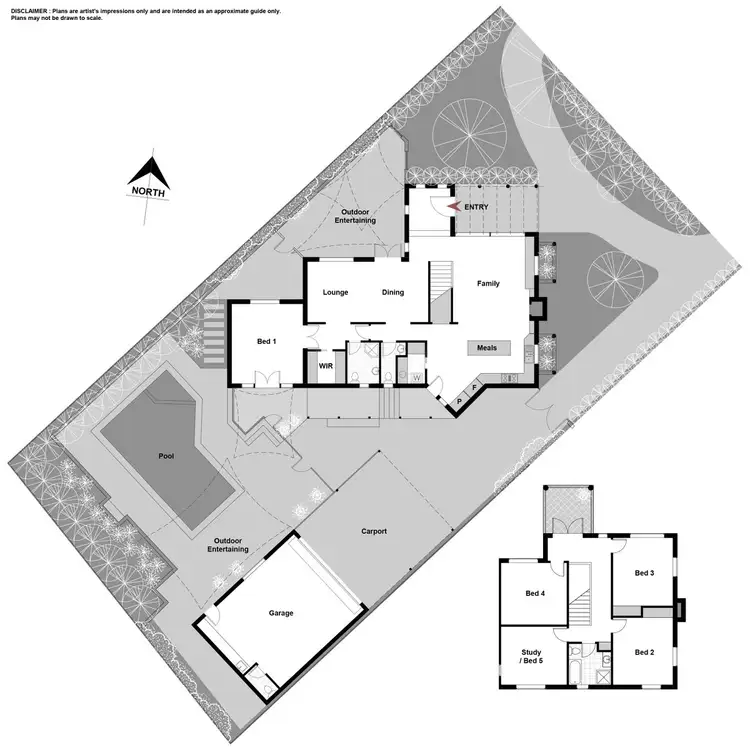 Floorplan of Homely house listing, 20 Finniss Crescent, Narrabundah ACT 2604