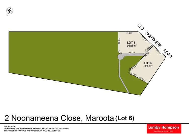 Floorplan of Homely land listing, 2 Noonameena Close, Maroota NSW 2756