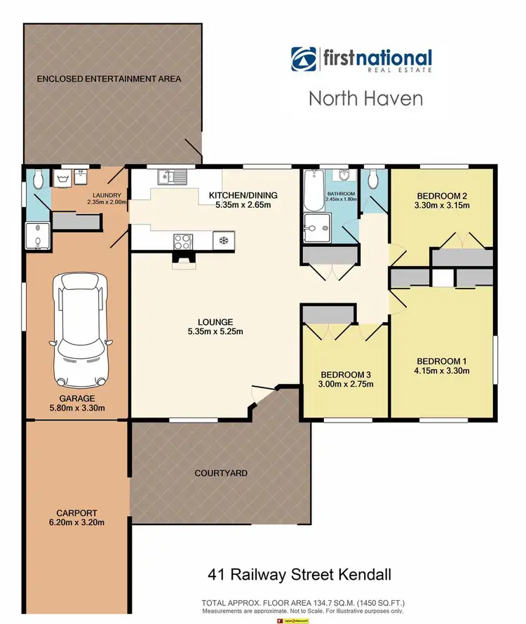 Floorplan of Homely house listing, 41 Railway Street, Kendall NSW 2439