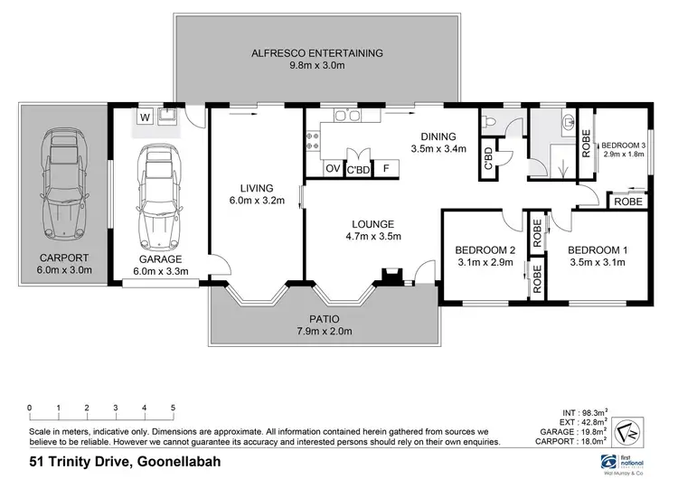 Floorplan of Homely house listing, 51 Trinity Drive, Goonellabah NSW 2480