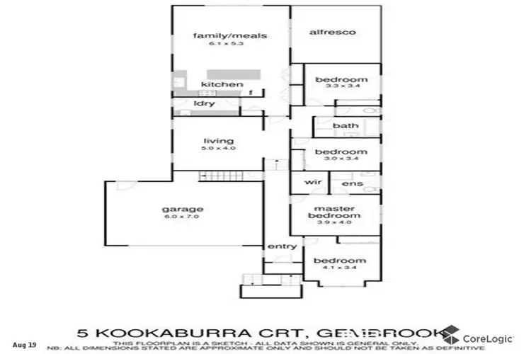Floorplan of Homely house listing, 5 Kookaburra Court, Gembrook VIC 3783