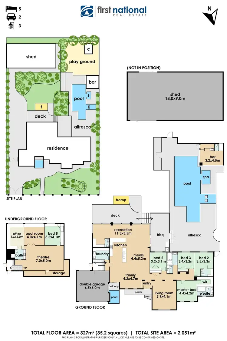 Floorplan of Homely house listing, 113-115 Drysdale Avenue, Narre Warren North VIC 3804
