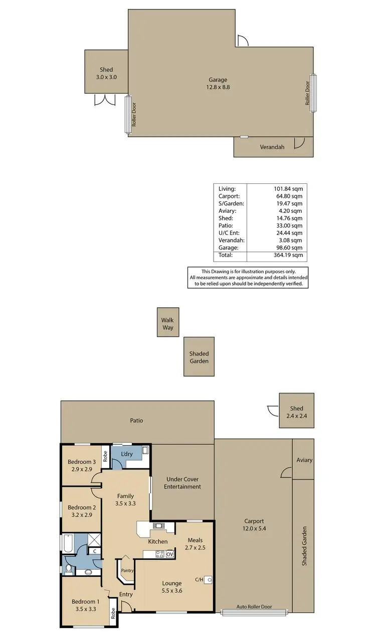 Floorplan of Homely house listing, 18 Edward Street, Springton SA 5235