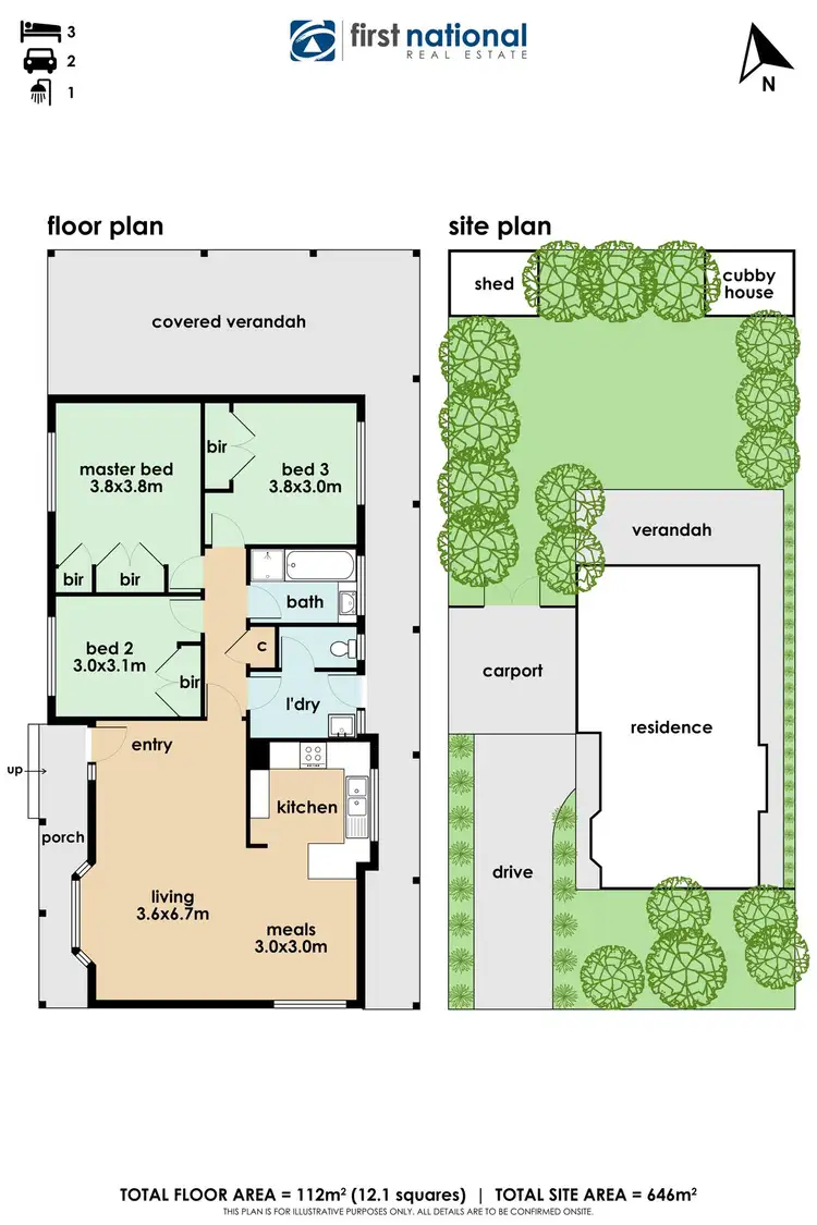 Floorplan of Homely house listing, 5 Parklea Close, Narre Warren VIC 3805