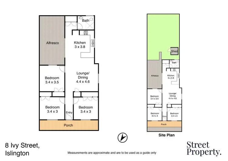 Floorplan of Homely house listing, 8 Ivy Street, Islington NSW 2296