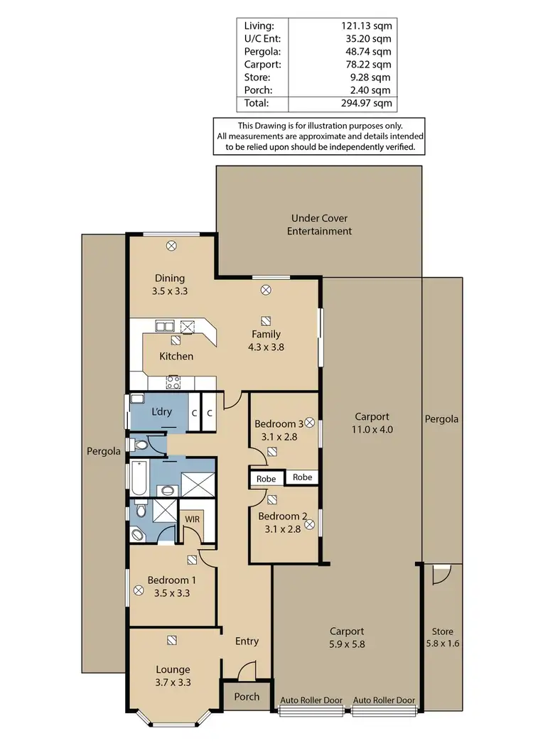 Floorplan of Homely house listing, 18 Beckham Rise, Craigmore SA 5114