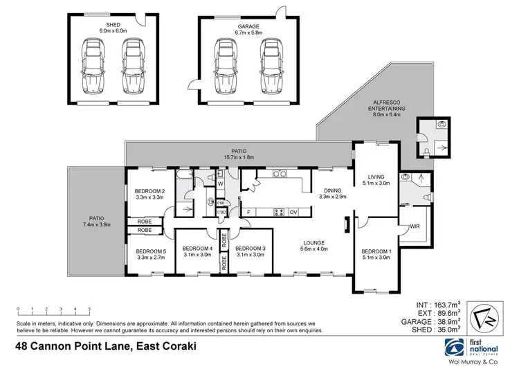 Floorplan of Homely rural property listing, 48 Cannon Point Lane, East Coraki NSW 2471