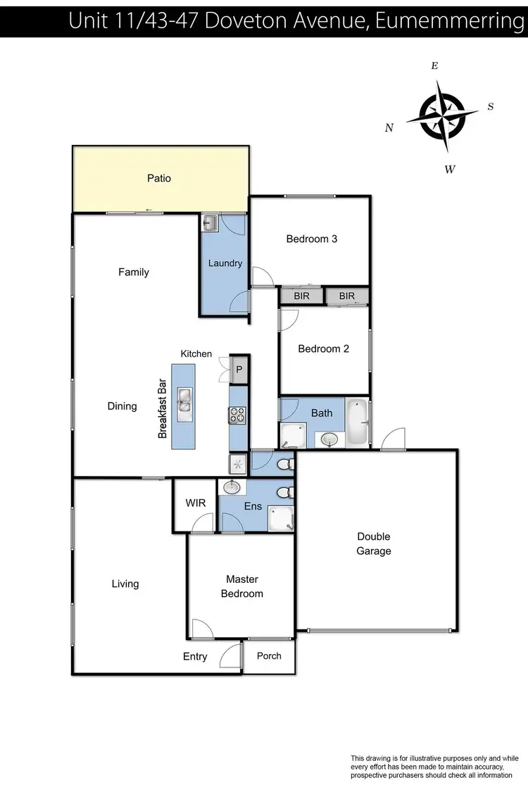 Floorplan of Homely unit listing, 11/43-47 Doveton Avenue, Eumemmerring VIC 3177