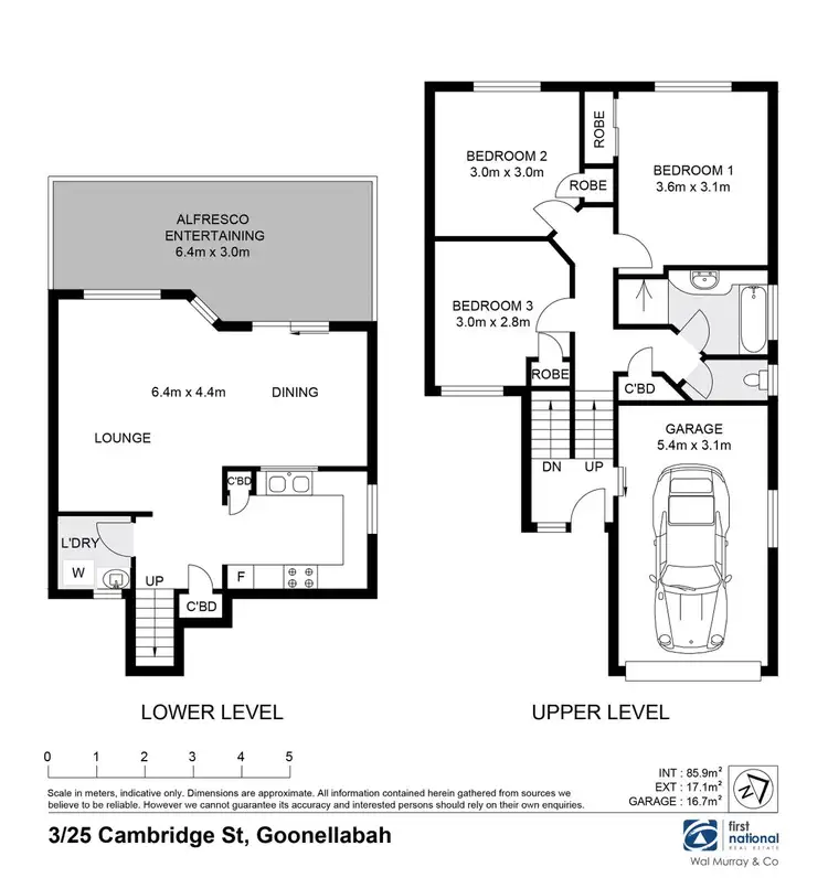 Floorplan of Homely unit listing, 3/25 Cambridge Drive, Goonellabah NSW 2480