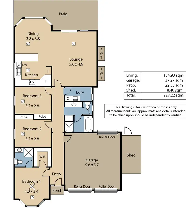 Floorplan of Homely house listing, 31 Arcadia Drive, Smithfield SA 5114
