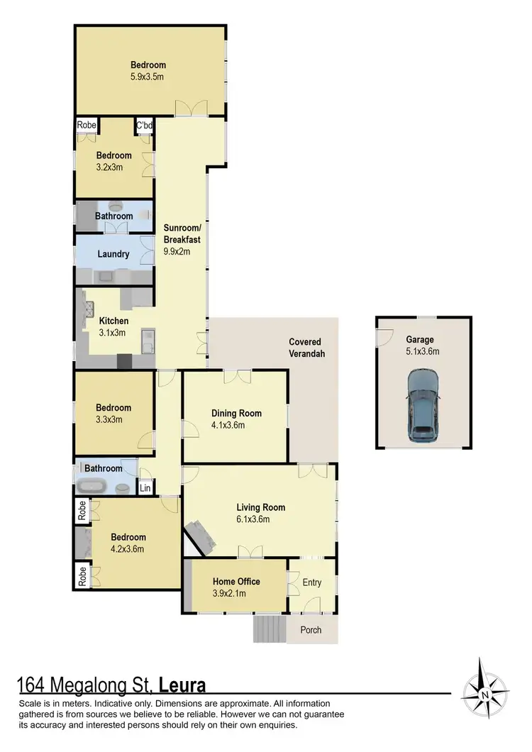 Floorplan of Homely house listing, 164 Megalong Street, Leura NSW 2780