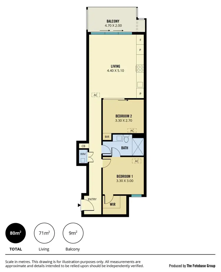 Floorplan of Homely apartment listing, 903/248 Flinders Street, Adelaide SA 5000