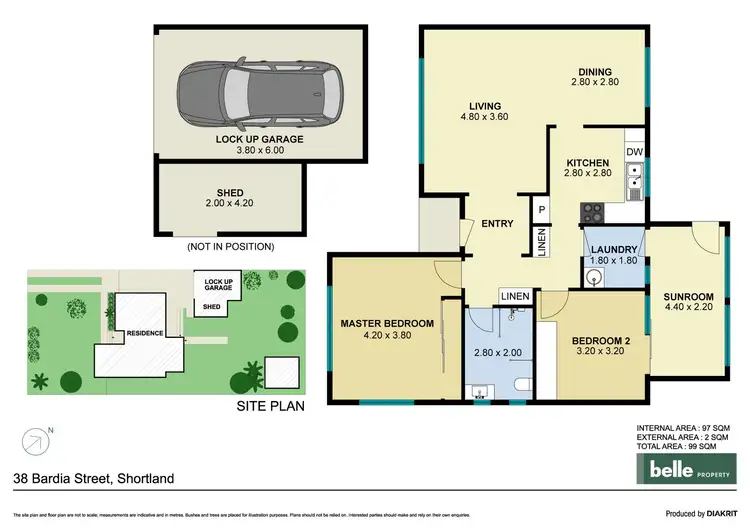 Floorplan of Homely house listing, 38 Bardia Road, Shortland NSW 2307