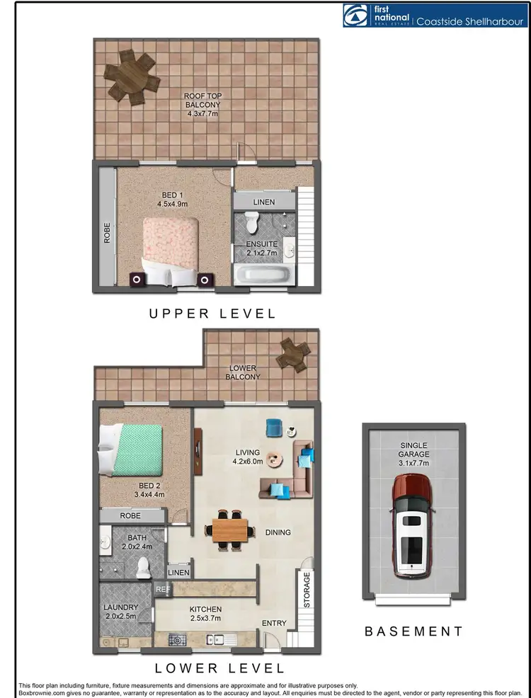 Floorplan of Homely unit listing, 6/28-30 Addison Street, Shellharbour NSW 2529