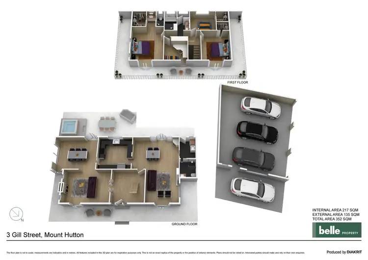 Floorplan of Homely house listing, 3 Gill Street, Mount Hutton NSW 2290